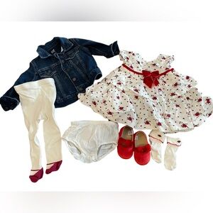 Bundle of 6 items girls clothes 6-12M